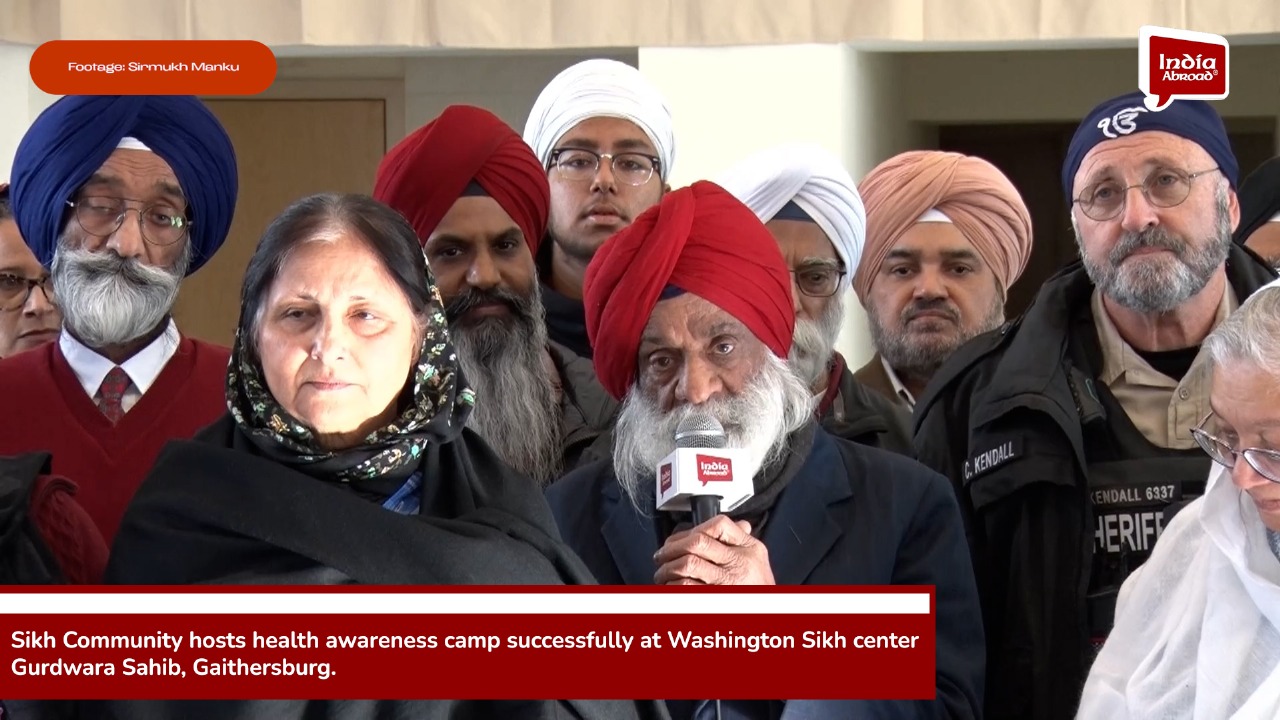 Sikh Community hosts health awareness camp successfully at Washington, Gaithersburg